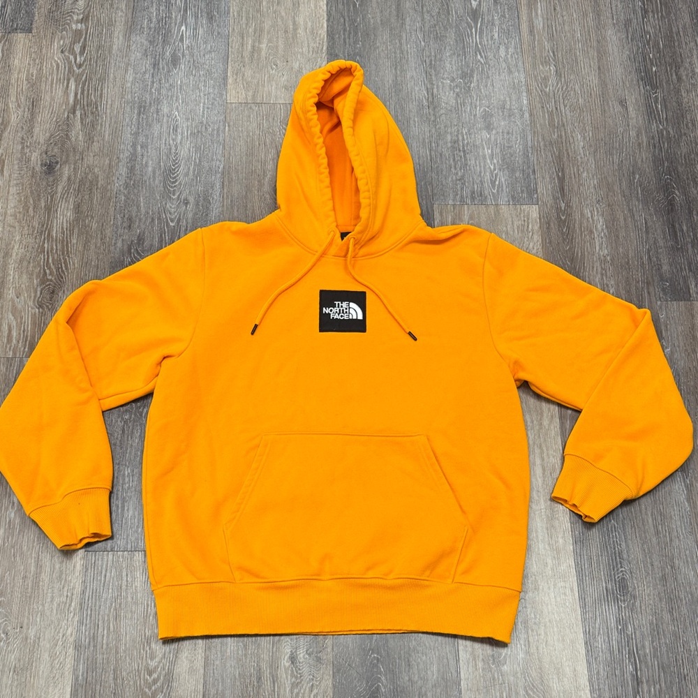 The North Face Men's Vibrant Orange Hoodie size L